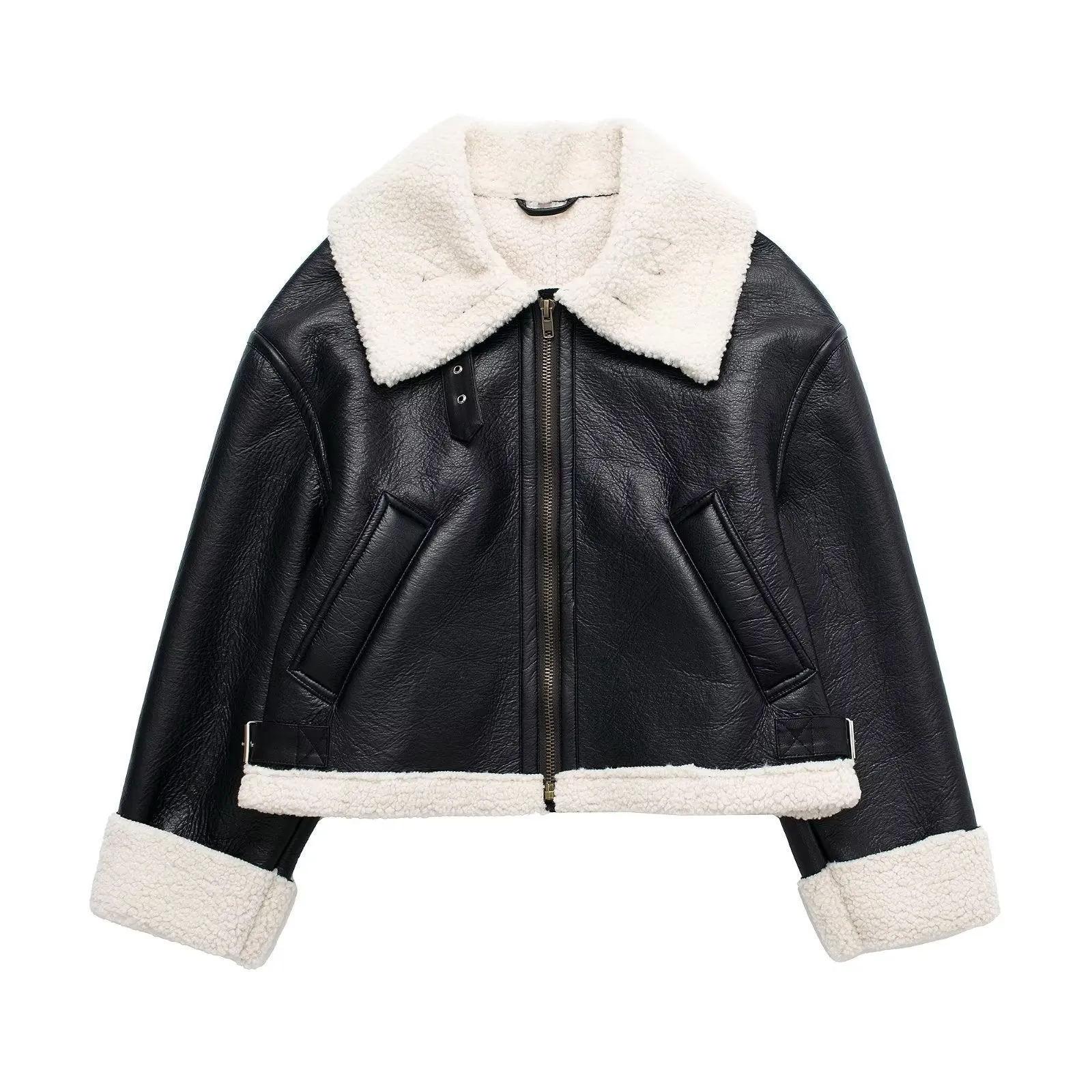 Brit Chic Faux Fur Jacket