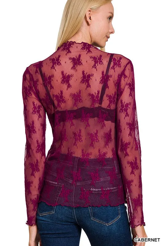 Cabernet Layering Top