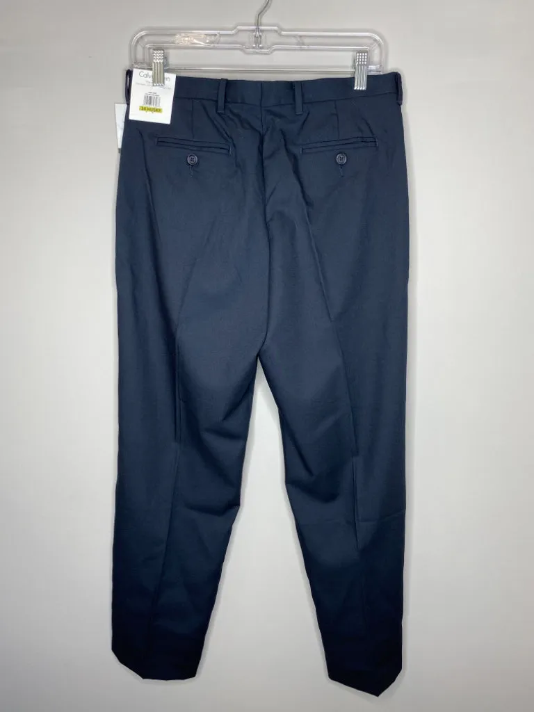 Calvin Klein Boys' Size 14 Husky Navy Chino Pants, NWT
