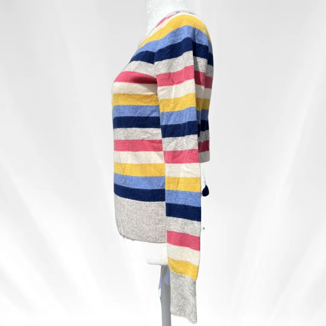 C&C California Cashmere Multicolor Striped Sweater