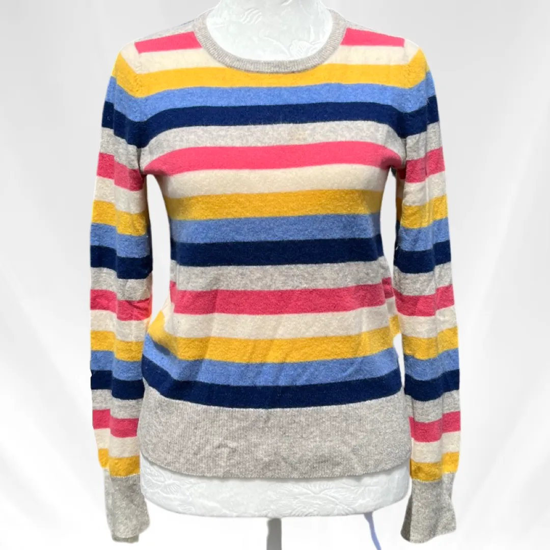C&C California Cashmere Multicolor Striped Sweater