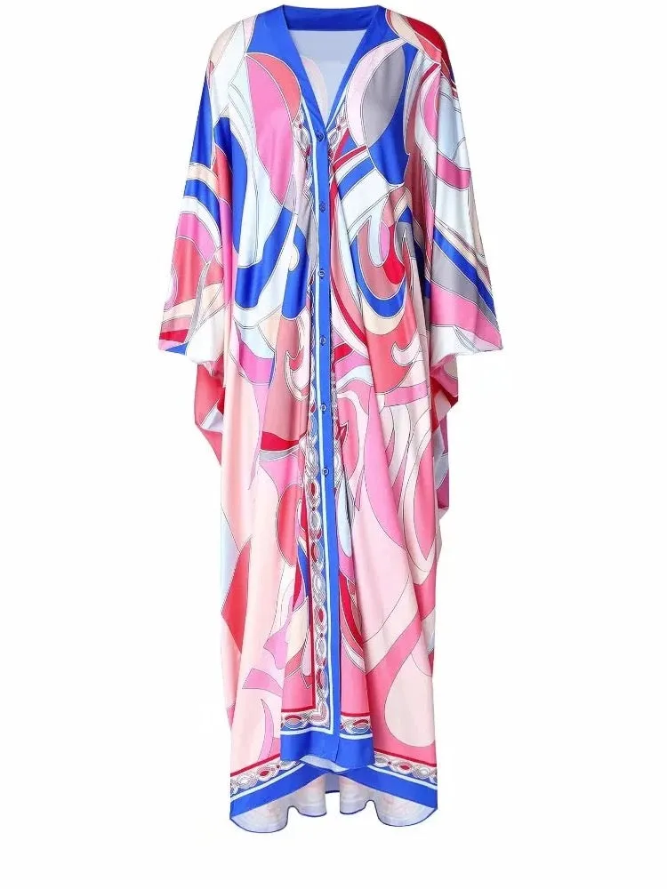 CANCUN SUMMER KAFTAN DRESS