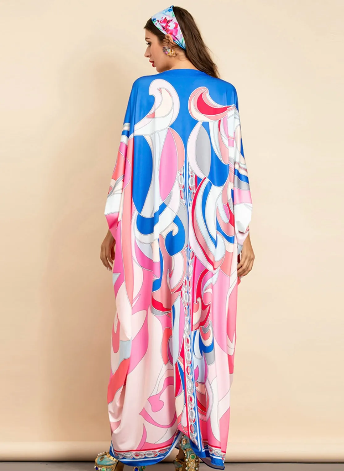 CANCUN SUMMER KAFTAN DRESS
