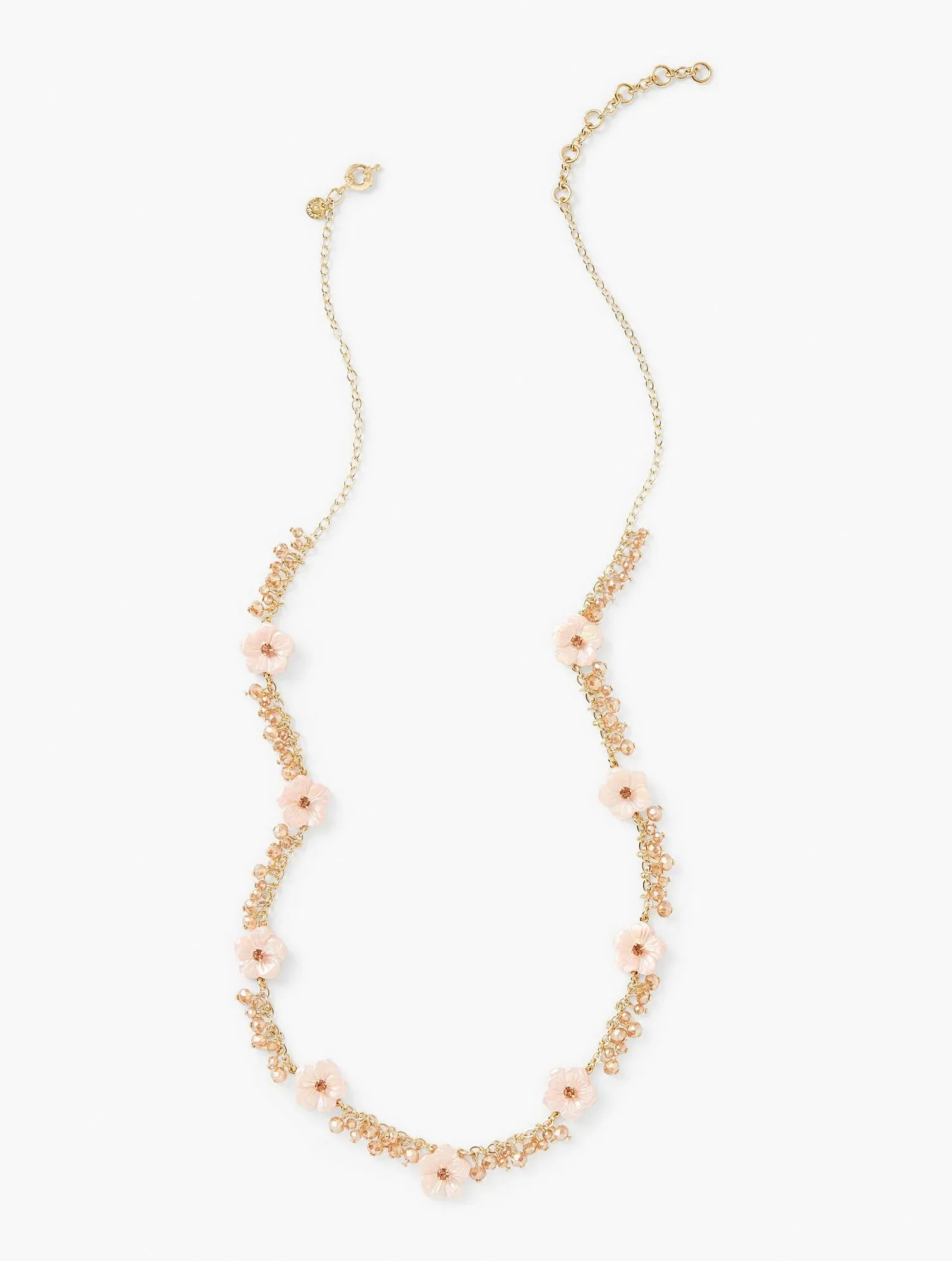 Carved Flower Necklace