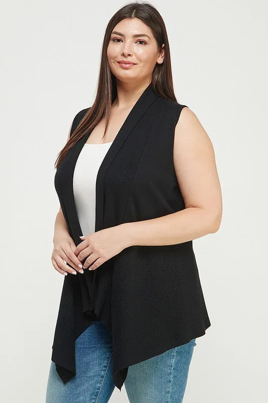 Cascade Sweater Vest (Plus)