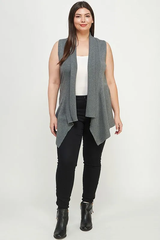 Cascade Sweater Vest (Plus)