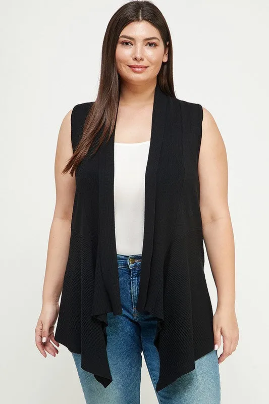 Cascade Sweater Vest (Plus)
