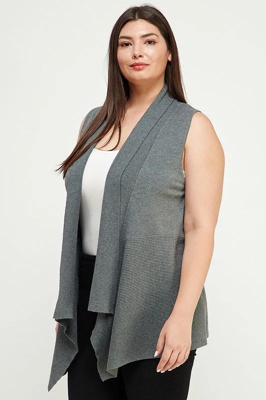 Cascade Sweater Vest (Plus)