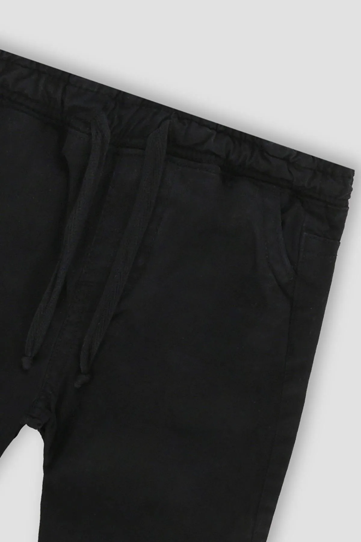 Chino Jogger Pant For Baby Boy - Black