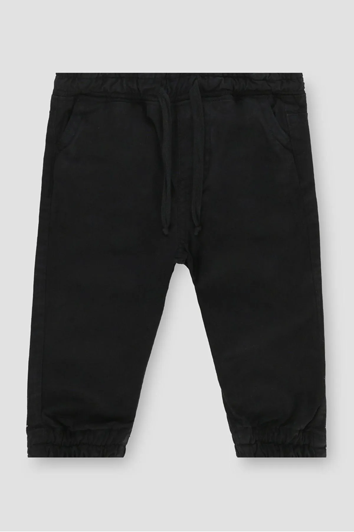Chino Jogger Pant For Baby Boy - Black