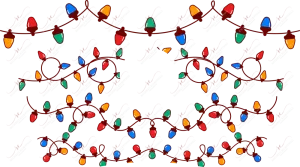 Christmas lights - cold cup wrap