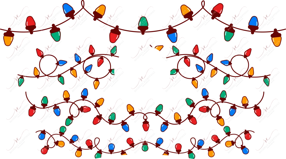Christmas lights - cold cup wrap