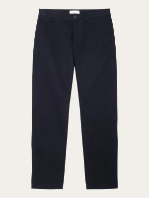CHUCK regular twill chino pants - Black Jet