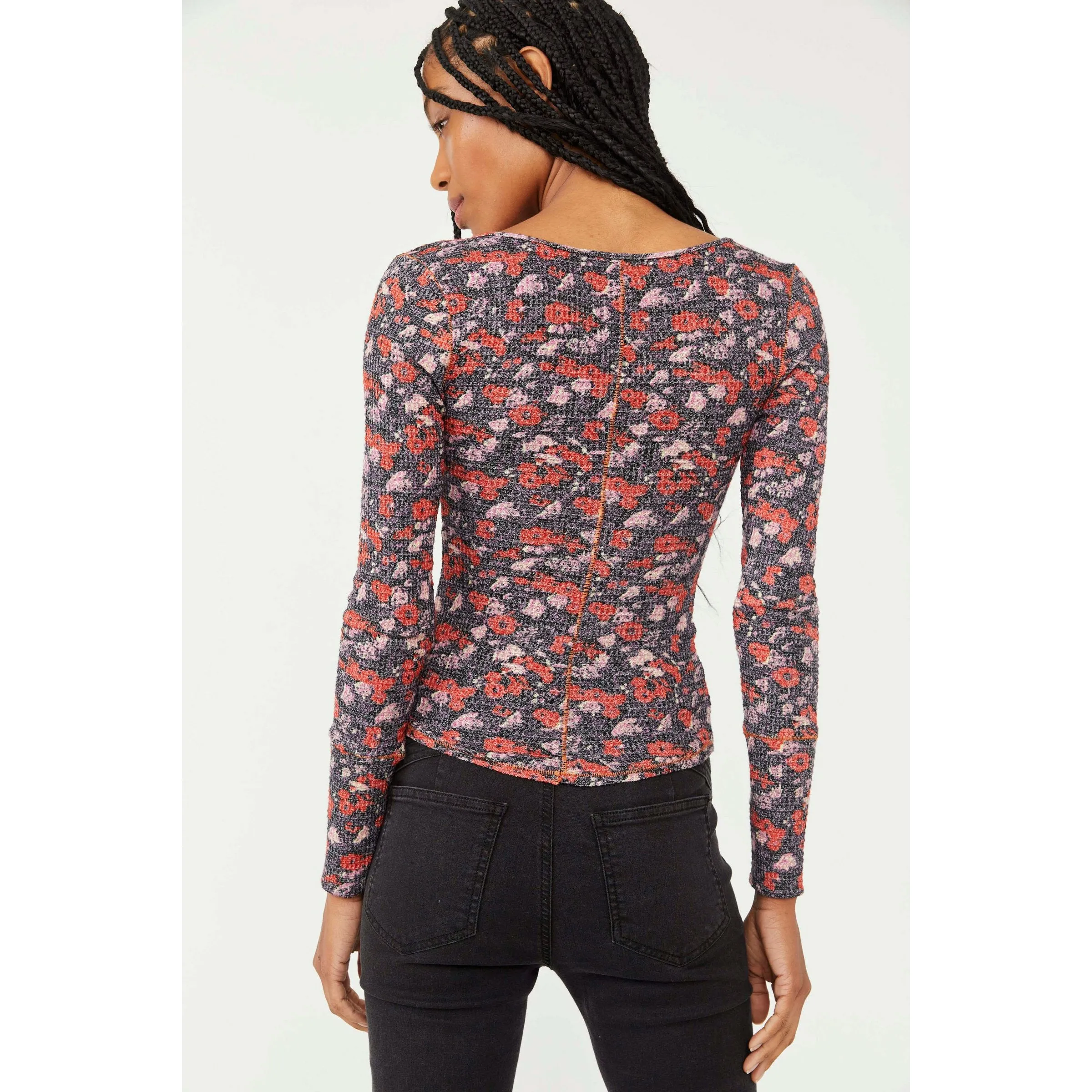 Ciara Printed Layering Top