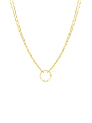 Circle Layering Necklace