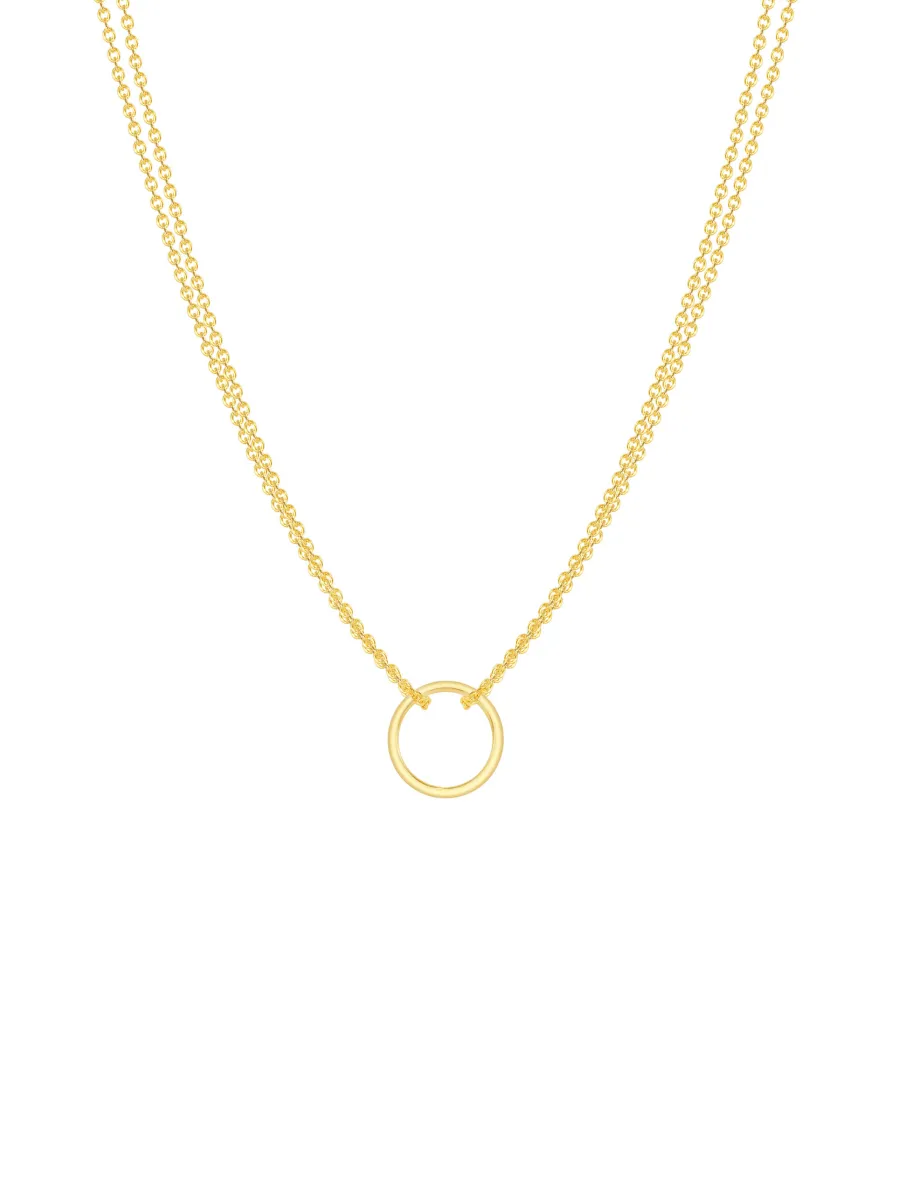 Circle Layering Necklace
