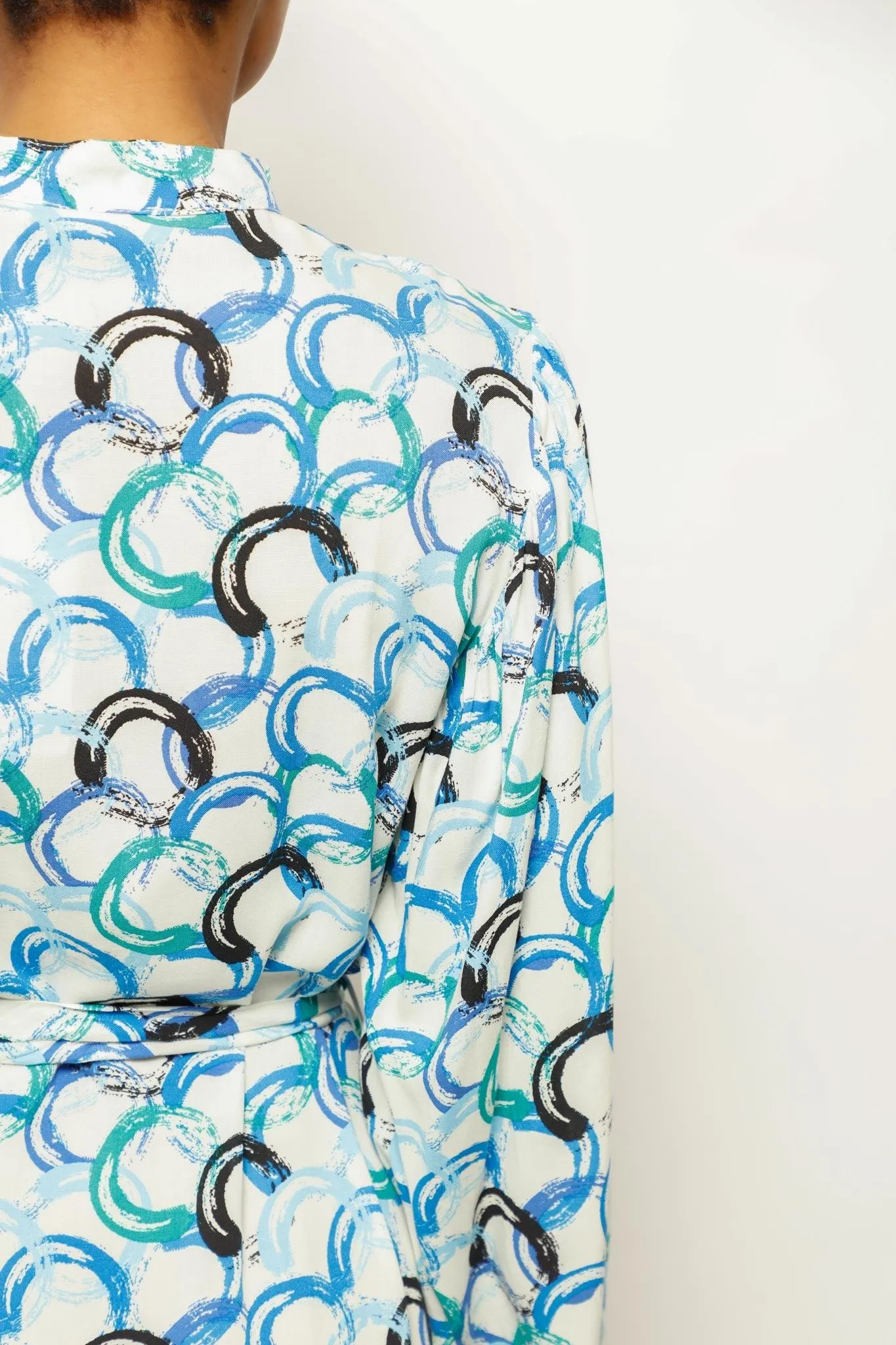 CIRCULAR FESTIVE VIBE LONG DRESS