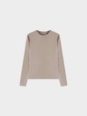CLASSIC TEE LONG SLEEVE-TAN