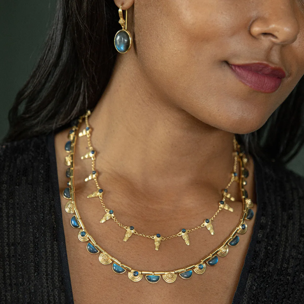 Cleopatra Ra Gem Necklace