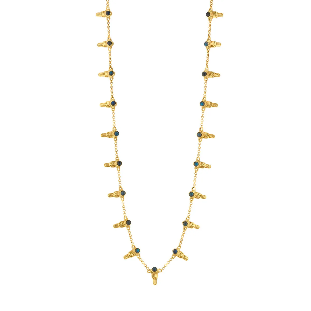 Cleopatra Ra Gem Necklace