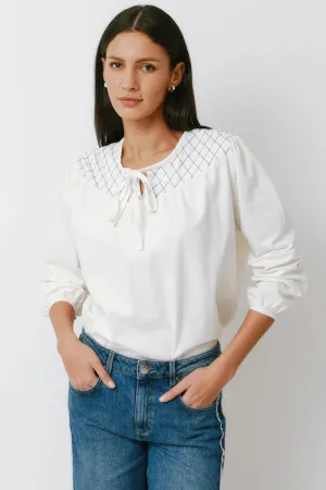 CLIO BLOUSE ECRU