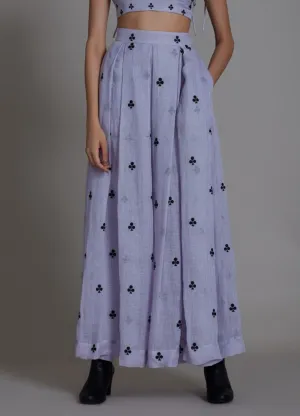 Club Lehenga- Lavender