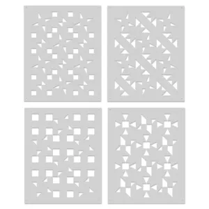 Color Layering Quilt Stencils