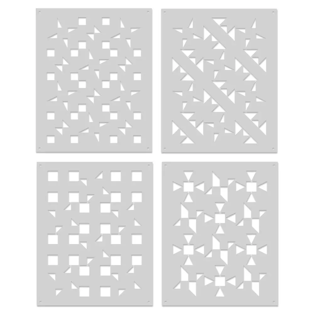 Color Layering Quilt Stencils