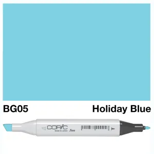 Copic Sketch Marker  Bg 05 Holiday Blue