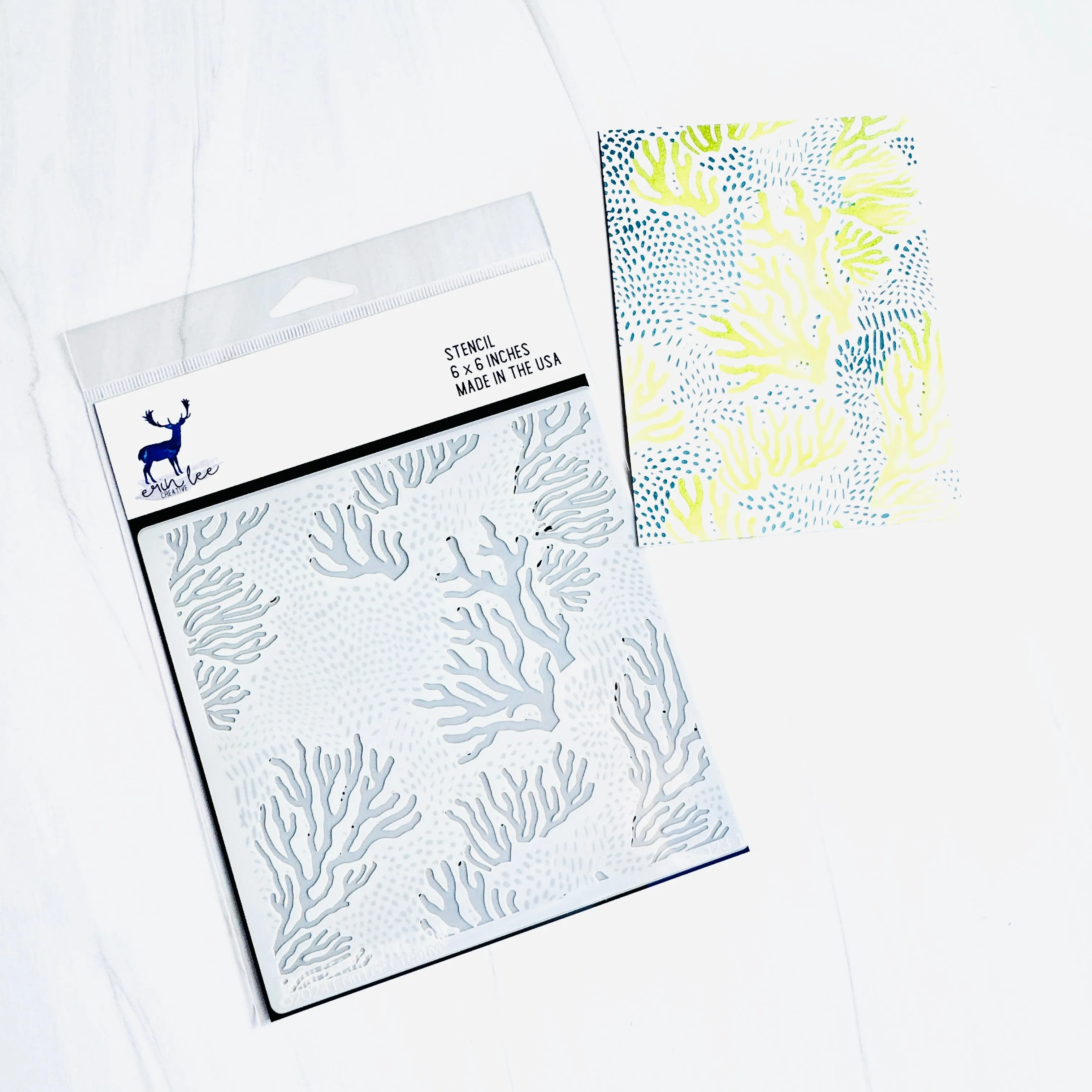 Coral Reef Layering Stencil
