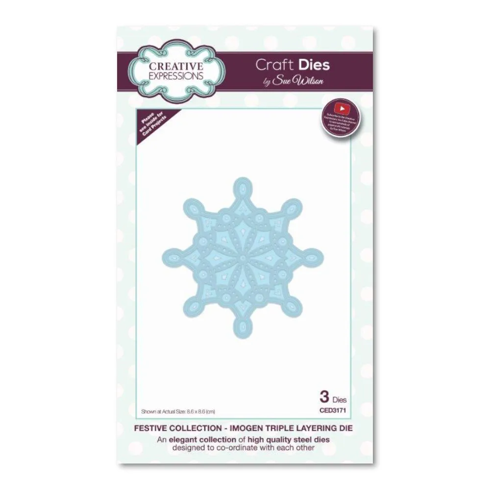 Creative Expressions - Festive Collection Imogen Triple Layering Die*