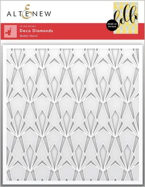 Deco Diamonds Stencil Set (2 in 1)