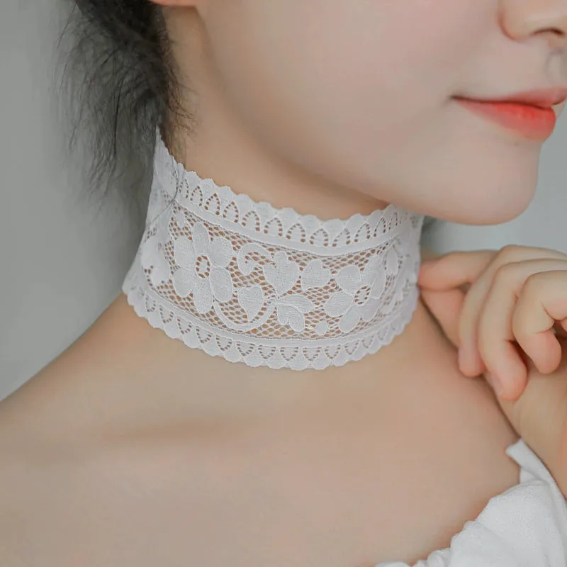 Decorative Lace Fake Collar Neck Cover