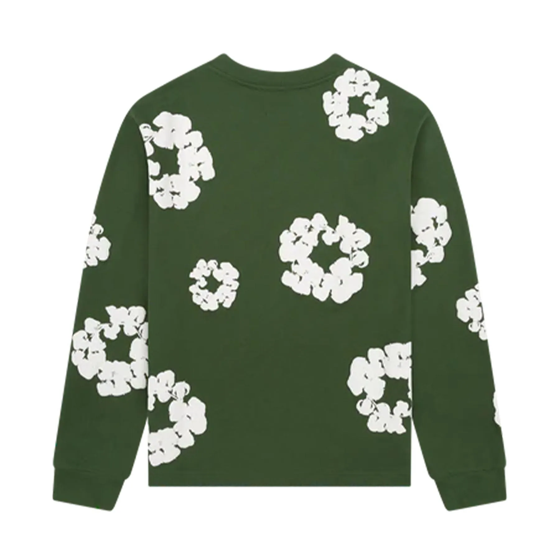 Denim Tears The Cotton Wreath Long Sleeve Tee 'Green'