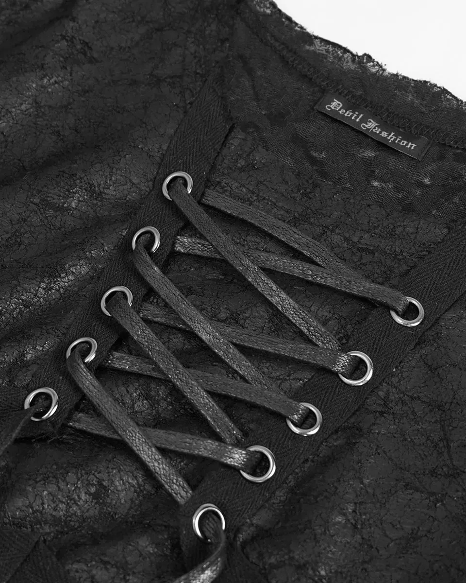 Devil Fashion Road Rash Mens Textured Apocalyptic T-Shirt Top