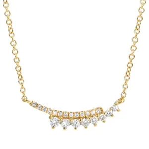 Diamond 2 Rows Layering Necklace