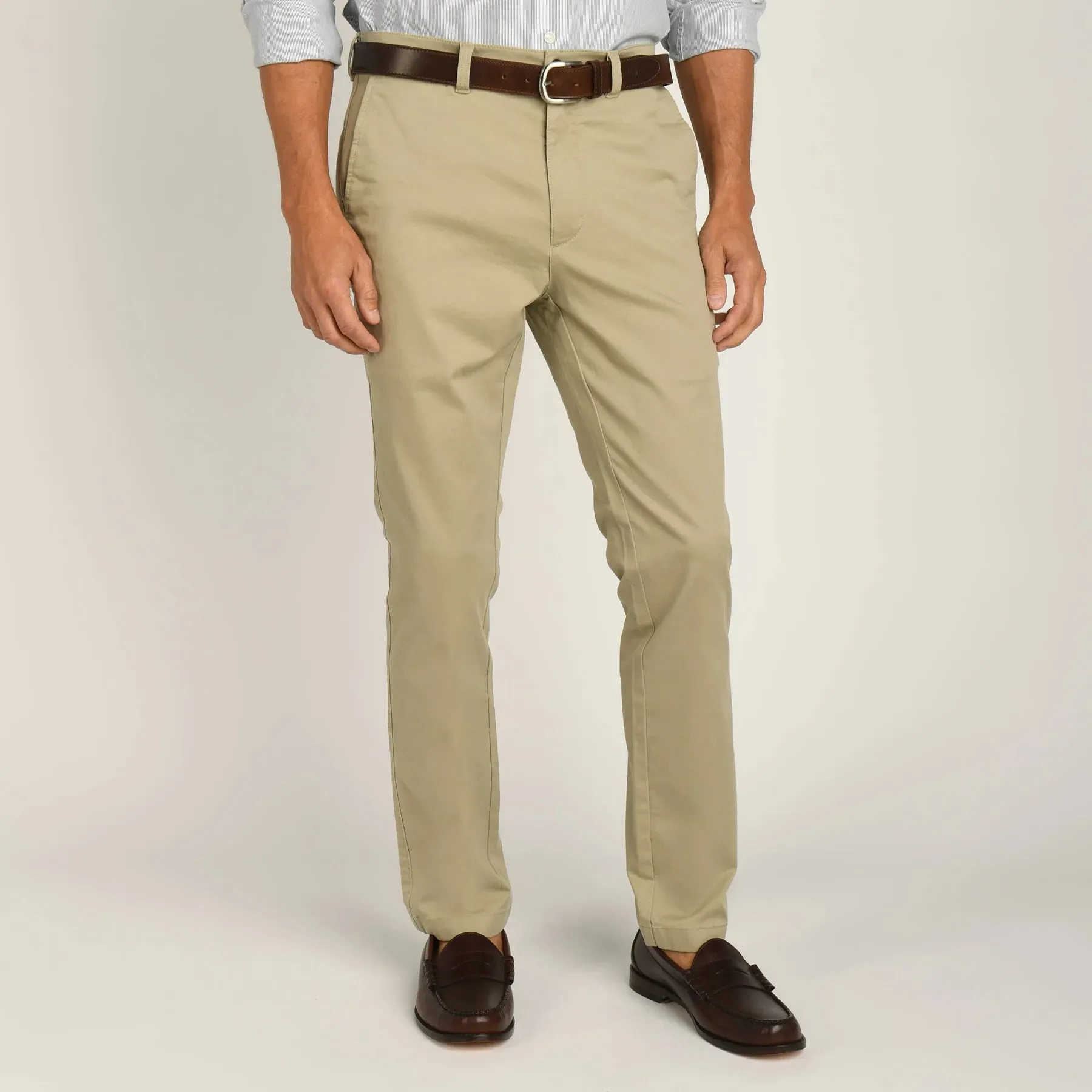 Duck Head Gold School Slim Fit Chino - Khaki
