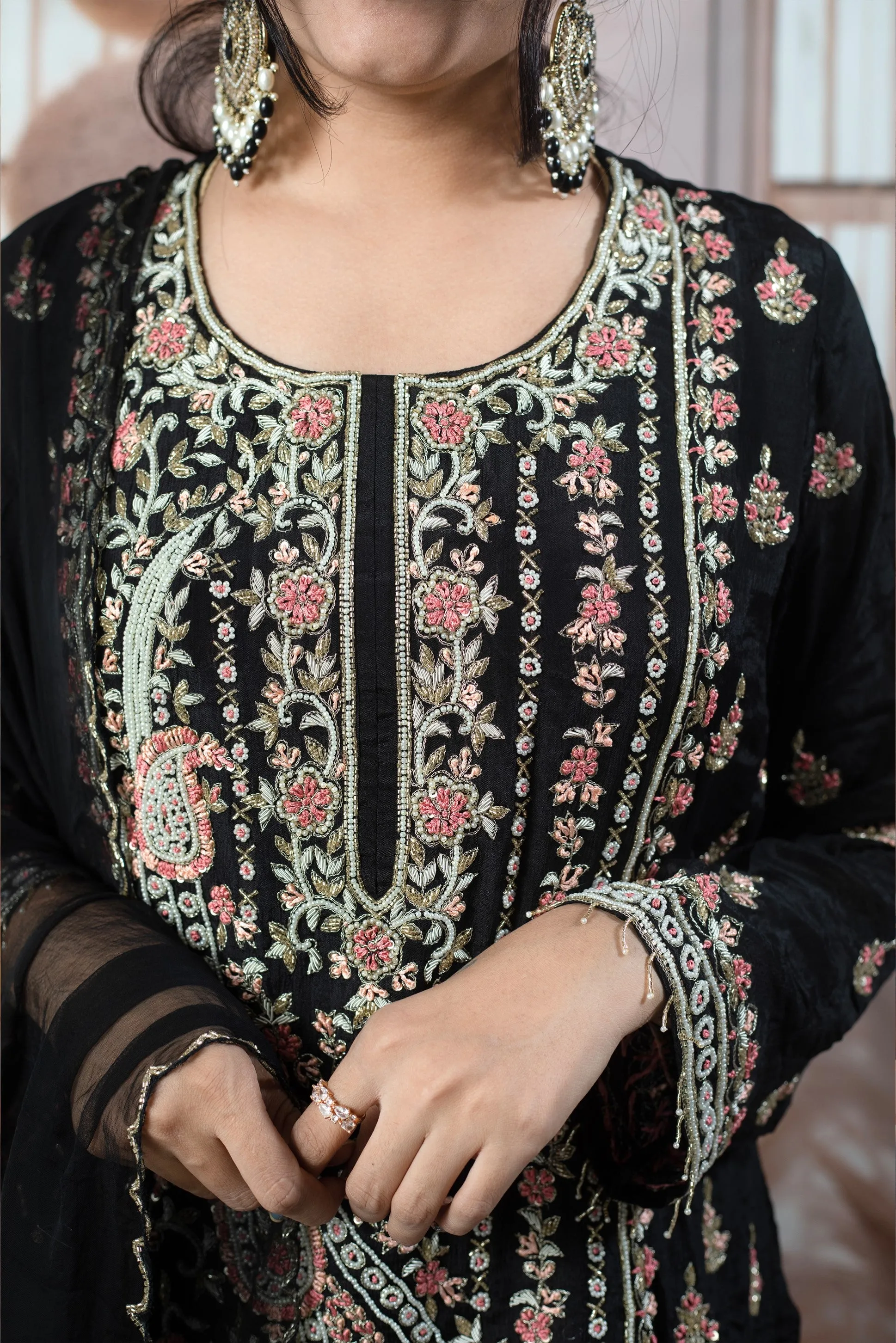 Elegant Black Ladies Suits