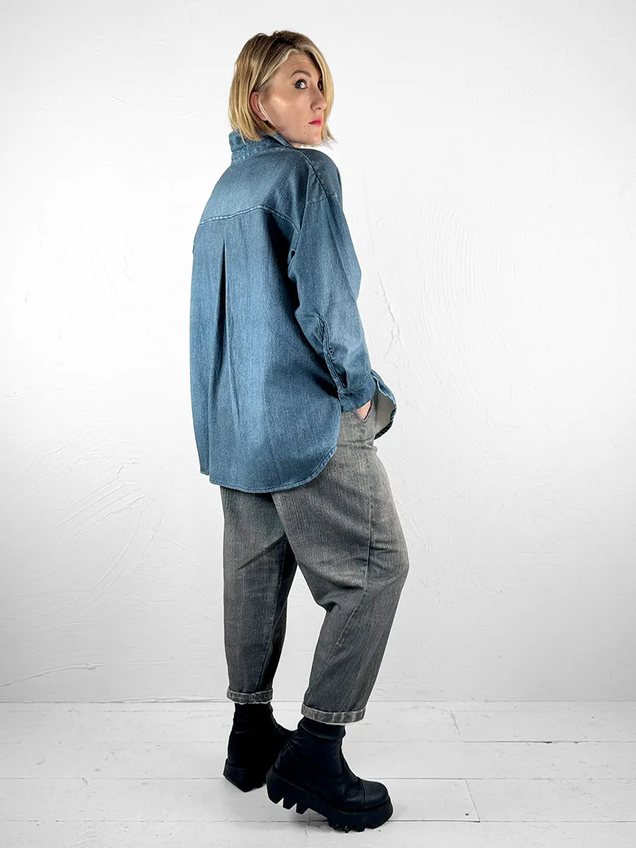 Elemente Clemente Denim Effect Kabo Shirt