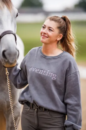 Ellany Grey "EVENTING" Sweatshirt - Purple