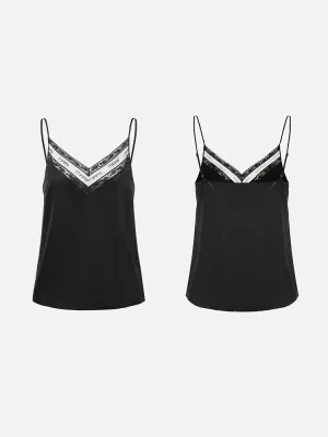 EP YAYING Lace Mulberry Silk Cami