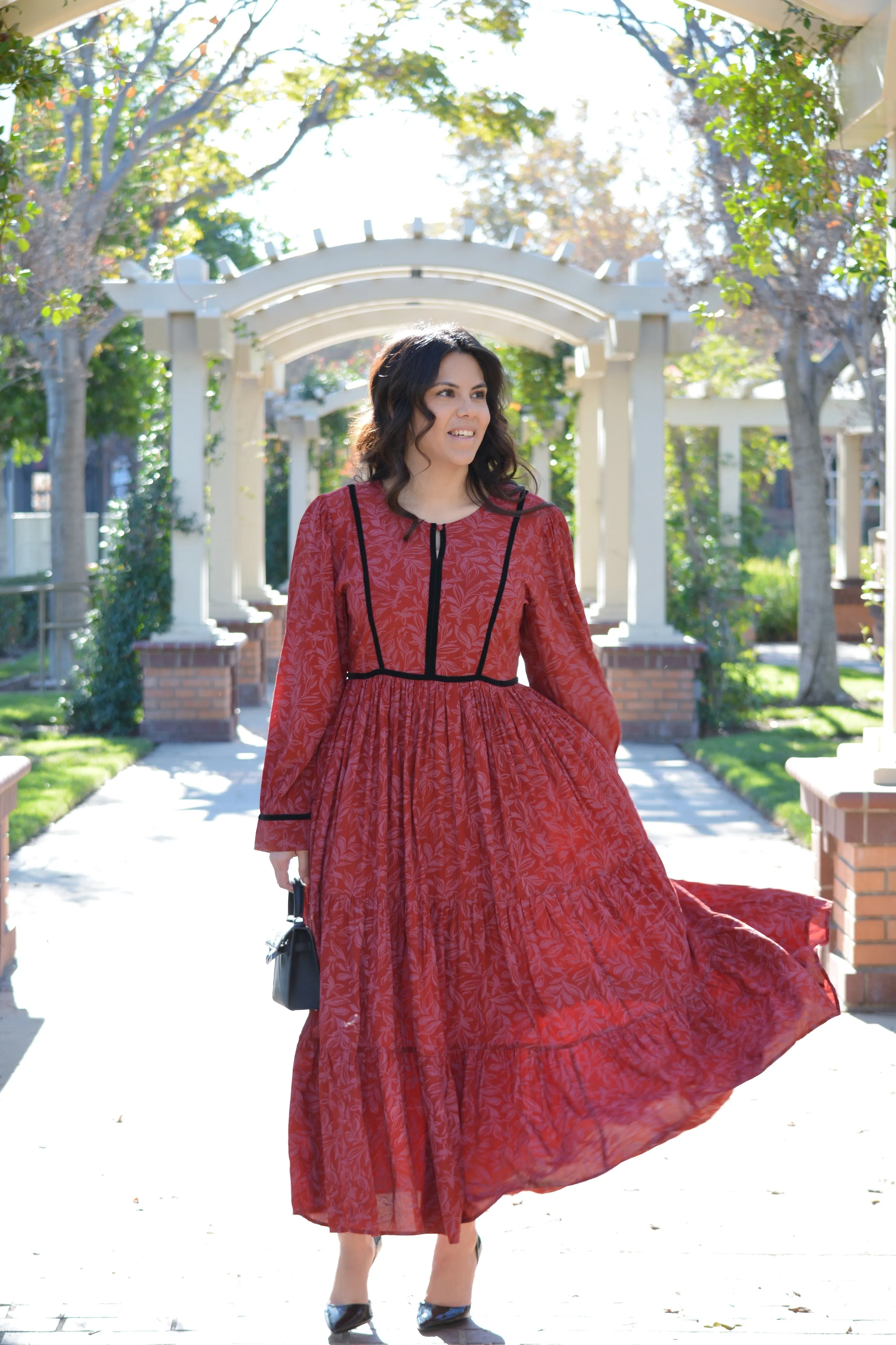 Eve Red Maxi Dress