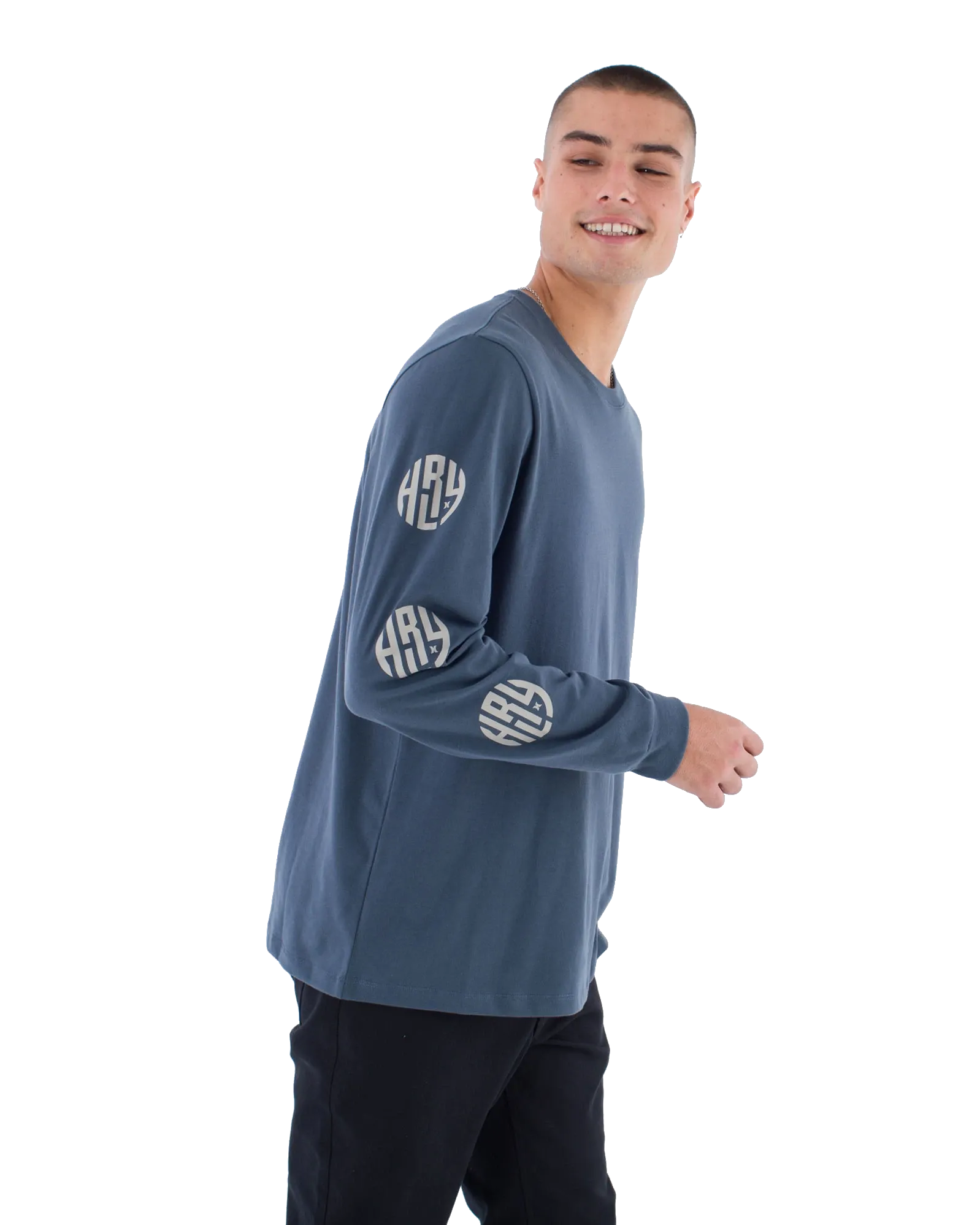 Everyday Built Long Sleeve T-Shirt in Iron
