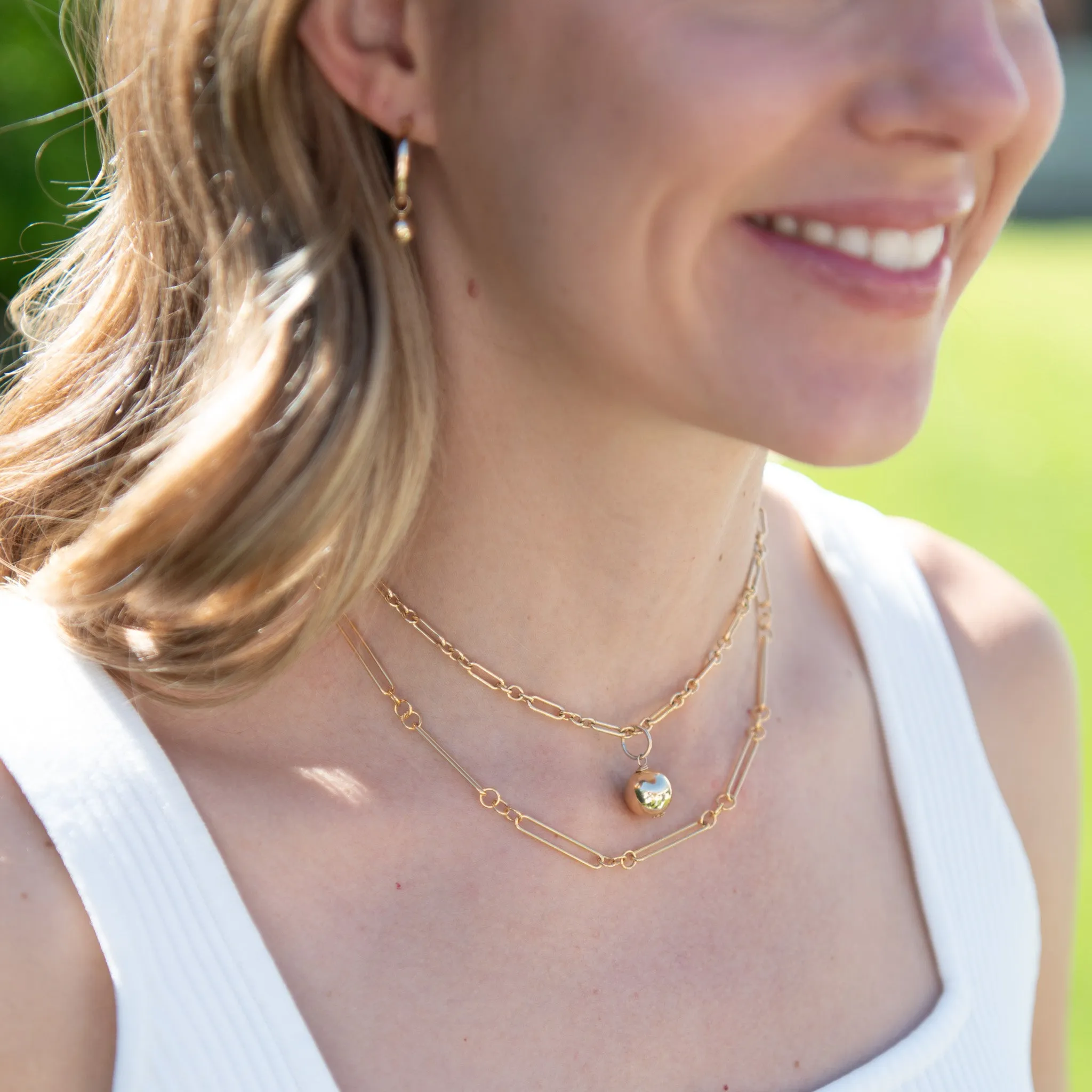 Extra Large Long & Short Layering Chain