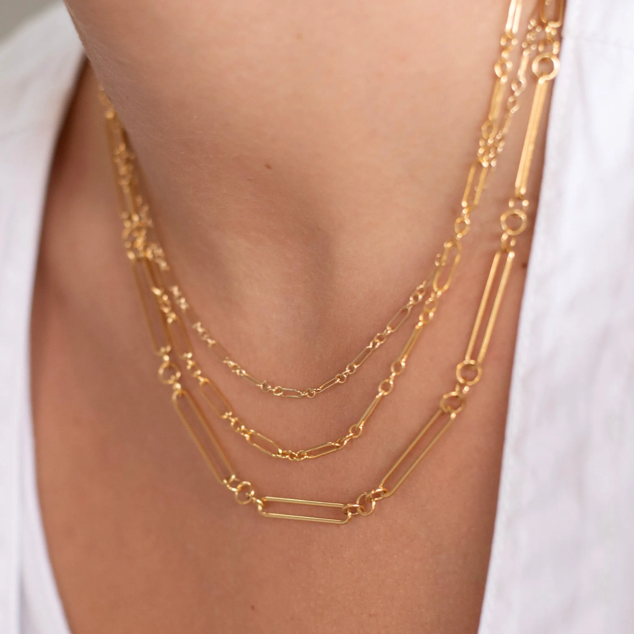 Extra Large Long & Short Layering Chain