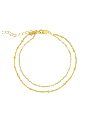 Favorite Mixed Chain Layering Bracelet