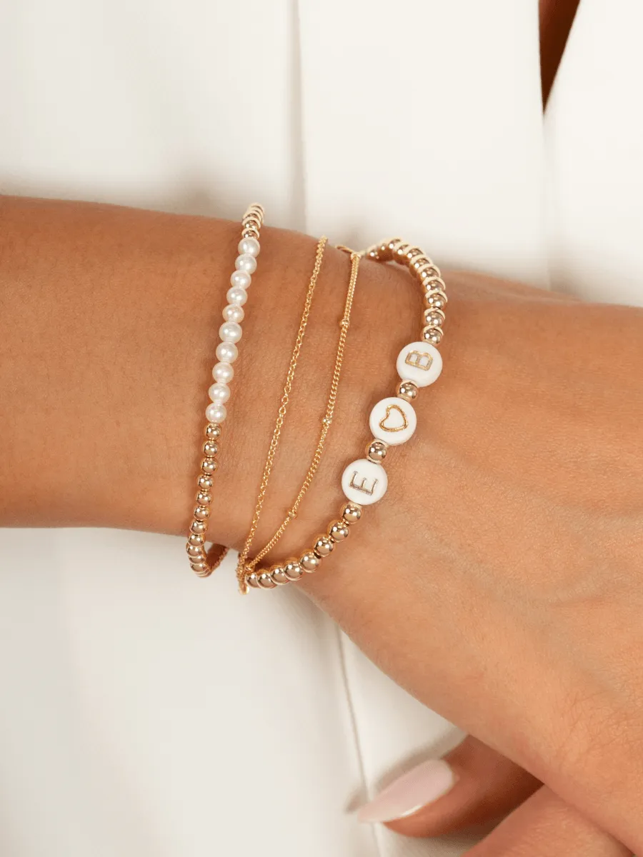 Favorite Mixed Chain Layering Bracelet
