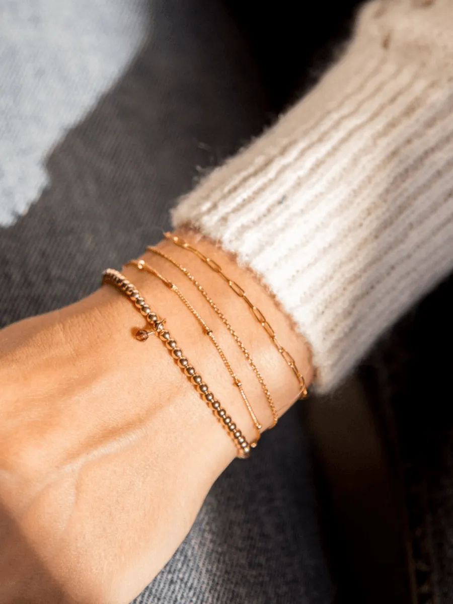 Favorite Mixed Chain Layering Bracelet