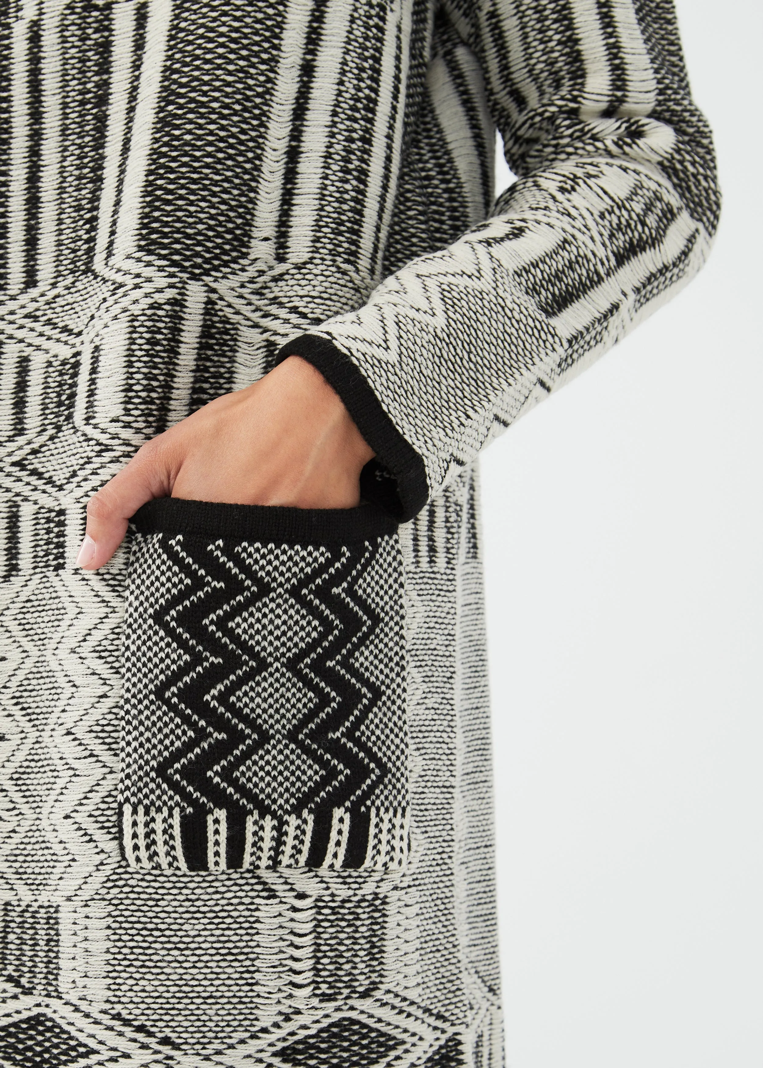 FDJ Jacquard Cardigan