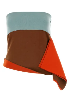 FENDI Stretch Wool Blend Top for Women